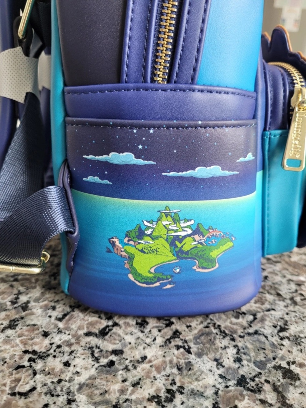 Disney Parks LOUNGEFLY Peter Pan's Flight Mini Backpack - Picture 11 of 17